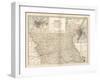 Map of Missouri, Northern Part-Encyclopaedia Britannica-Framed Art Print