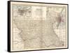 Map of Missouri, Northern Part-Encyclopaedia Britannica-Framed Stretched Canvas