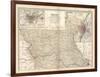 Map of Missouri, Northern Part-Encyclopaedia Britannica-Framed Art Print