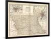 Map of Missouri, Northern Part-Encyclopaedia Britannica-Framed Art Print