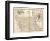 Map of Missouri, Northern Part-Encyclopaedia Britannica-Framed Art Print