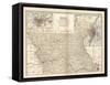 Map of Missouri, Northern Part-Encyclopaedia Britannica-Framed Stretched Canvas