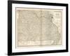 Map of Missouri, Southern Part. United States-Encyclopaedia Britannica-Framed Art Print