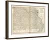 Map of Missouri, Southern Part. United States-Encyclopaedia Britannica-Framed Art Print