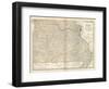 Map of Missouri, Southern Part. United States-Encyclopaedia Britannica-Framed Art Print