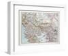 Map of Montenegro Serbia Macedonia Northern Greece Bulgaria Albania Western Turkey 1899-null-Framed Giclee Print