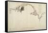 Map of Montevideo Harbor and Bay, from French Nautical Atlas, 1833-null-Framed Stretched Canvas