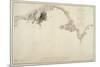 Map of Montevideo Harbor and Bay, from French Nautical Atlas, 1833-null-Mounted Giclee Print