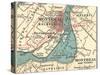 Map of Montreal (C. 1900), Maps-Encyclopaedia Britannica-Stretched Canvas