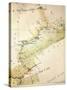 Map of Morocco from Grand or High Atlas Region-null-Stretched Canvas