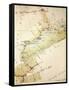 Map of Morocco from Grand or High Atlas Region-null-Framed Stretched Canvas