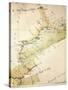 Map of Morocco from Grand or High Atlas Region-null-Stretched Canvas