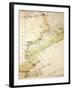 Map of Morocco from Grand or High Atlas Region-null-Framed Giclee Print