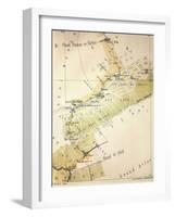 Map of Morocco from Grand or High Atlas Region-null-Framed Giclee Print