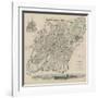 Map of Moscow, 1836-W.B. Clarke-Framed Giclee Print