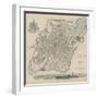 Map of Moscow, 1836-W.B. Clarke-Framed Giclee Print