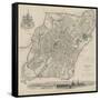 Map of Moscow, 1836-W.B. Clarke-Framed Stretched Canvas