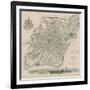 Map of Moscow, 1836-W.B. Clarke-Framed Giclee Print