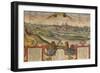 Map of Munich, Germany, from Civitates Orbis Terrarum-null-Framed Giclee Print