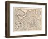 Map of Muscovy Par Delisle (De L'isle), Guillaume (1675-1726). Etching, Watercolour, 1740, Private-Guillaume Delisle-Framed Giclee Print