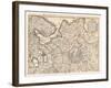 Map of Muscovy Par Delisle (De L'isle), Guillaume (1675-1726). Etching, Watercolour, 1740, Private-Guillaume Delisle-Framed Giclee Print