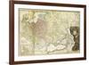 Map of Muscovy-Herman Moll-Framed Giclee Print