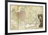 Map of Muscovy-Herman Moll-Framed Giclee Print