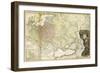 Map of Muscovy-Herman Moll-Framed Giclee Print