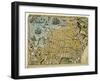 Map of Nagasaki, C.1801-null-Framed Giclee Print