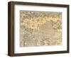 Map of Nagasaki-null-Framed Giclee Print