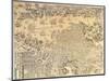 Map of Nagasaki-null-Mounted Giclee Print