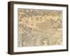 Map of Nagasaki-null-Framed Giclee Print