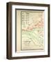 Map of Nantes-null-Framed Giclee Print