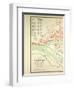 Map of Nantes-null-Framed Giclee Print