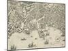 Map of Naples, 1566, by Etienne Duperac-null-Mounted Giclee Print