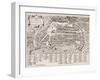 Map of Naples, C.1600-null-Framed Giclee Print