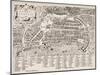 Map of Naples, C.1600-null-Mounted Giclee Print