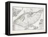 Map of Narva in 1700-Pieter Mortier-Framed Stretched Canvas