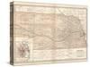 Map of Nebraska. United States. Inset Map of Omaha and Vicinity-Encyclopaedia Britannica-Stretched Canvas