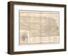 Map of Nebraska. United States. Inset Map of Omaha and Vicinity-Encyclopaedia Britannica-Framed Art Print