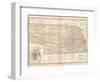 Map of Nebraska. United States. Inset Map of Omaha and Vicinity-Encyclopaedia Britannica-Framed Art Print