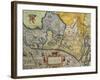 Map of Netherlands-null-Framed Giclee Print