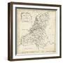 Map of Netherlands-T. Jeffreys-Framed Art Print