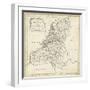 Map of Netherlands-T. Jeffreys-Framed Art Print