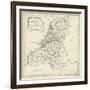 Map of Netherlands-T. Jeffreys-Framed Art Print