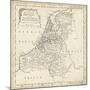 Map of Netherlands-T. Jeffreys-Mounted Art Print