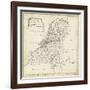 Map of Netherlands-T. Jeffreys-Framed Art Print