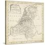 Map of Netherlands-T. Jeffreys-Stretched Canvas