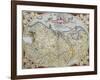 Map of Netherlands-null-Framed Giclee Print