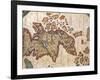 Map of New Caledonia, from Nautical Atlas by Giorgio Sideri Called Callapoda-null-Framed Giclee Print